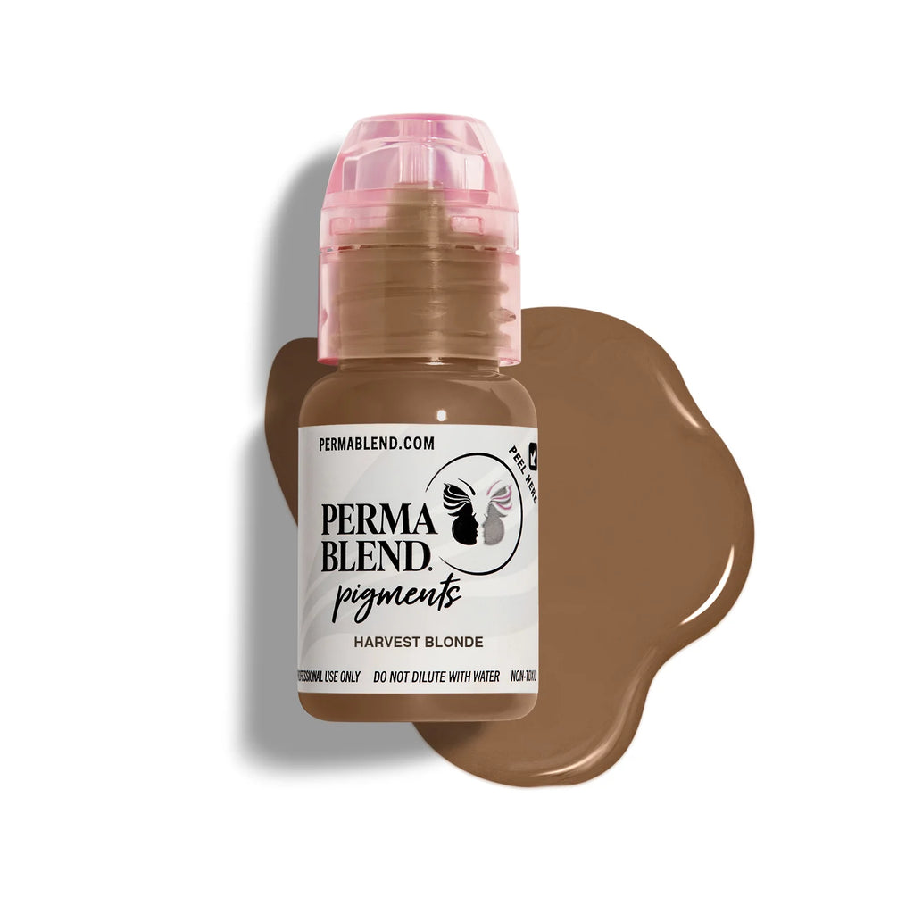 Eyebrow Pigment Set – Perma Blend Signature Eyebrow Set 8x15ml | Professional PMU Brow Pigments for Permanent Makeup, Brow Tattooing & Cosmetic Tattoo Artists