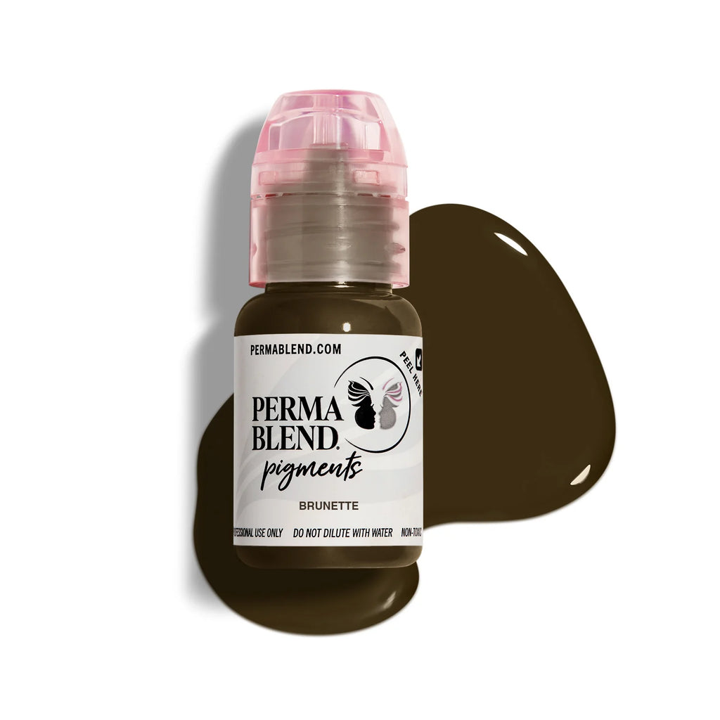 Eyebrow Pigment Set – Perma Blend Signature Eyebrow Set 8x15ml | Professional PMU Brow Pigments for Permanent Makeup, Brow Tattooing & Cosmetic Tattoo Artists