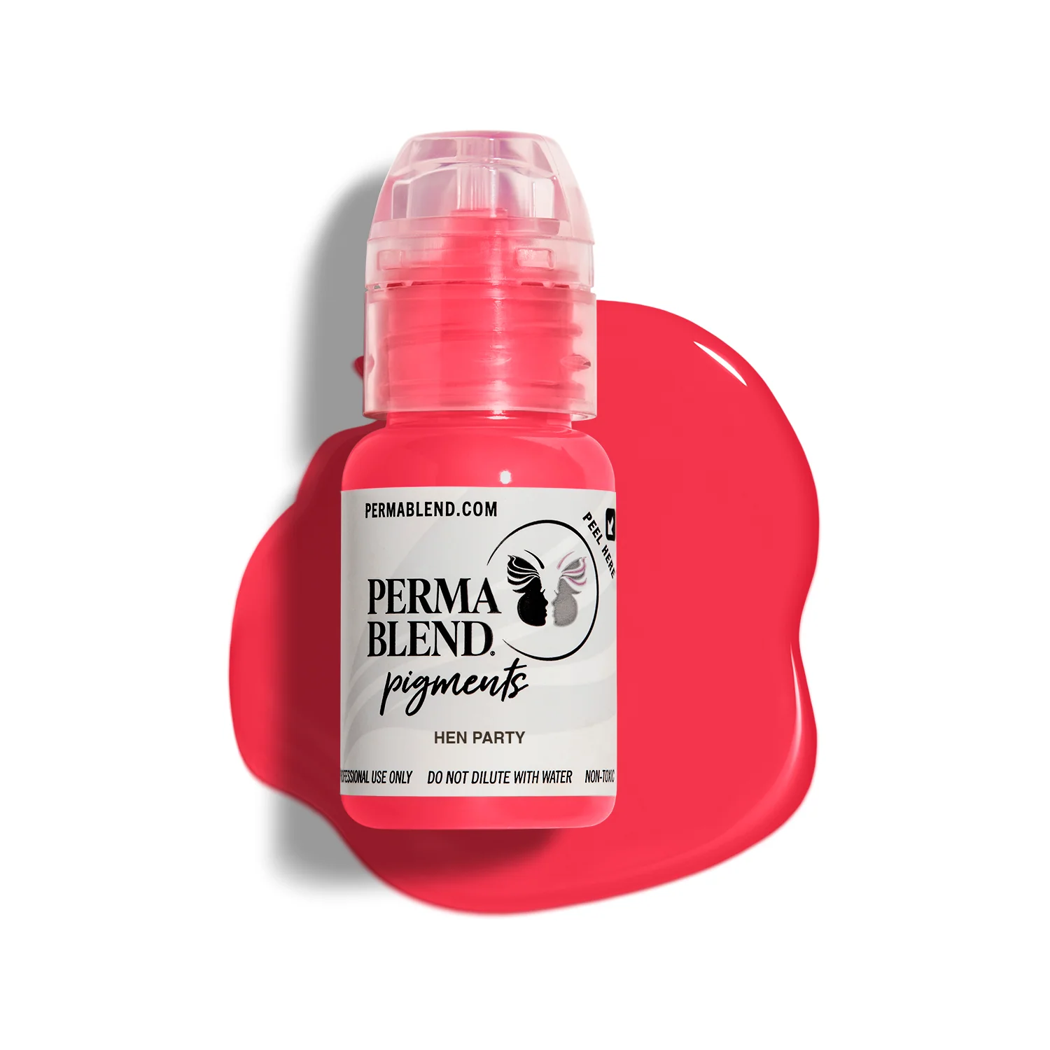Lip Pigment – Perma Blend Hen Party 15ml | Professional PMU Lip Tattoo Pigment for Lip Blush, Cosmetic Tattooing, Aquarelle Lips & SPMU Applications