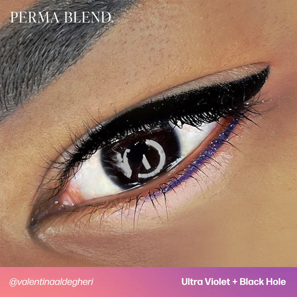 Eyebrow Pigment – Perma Blend Black Hole 15ml | Permanent Makeup SPMU Eyebrow Ink for Microblading, Ombré Brows & Powder Brows | Professional Brow Pigment