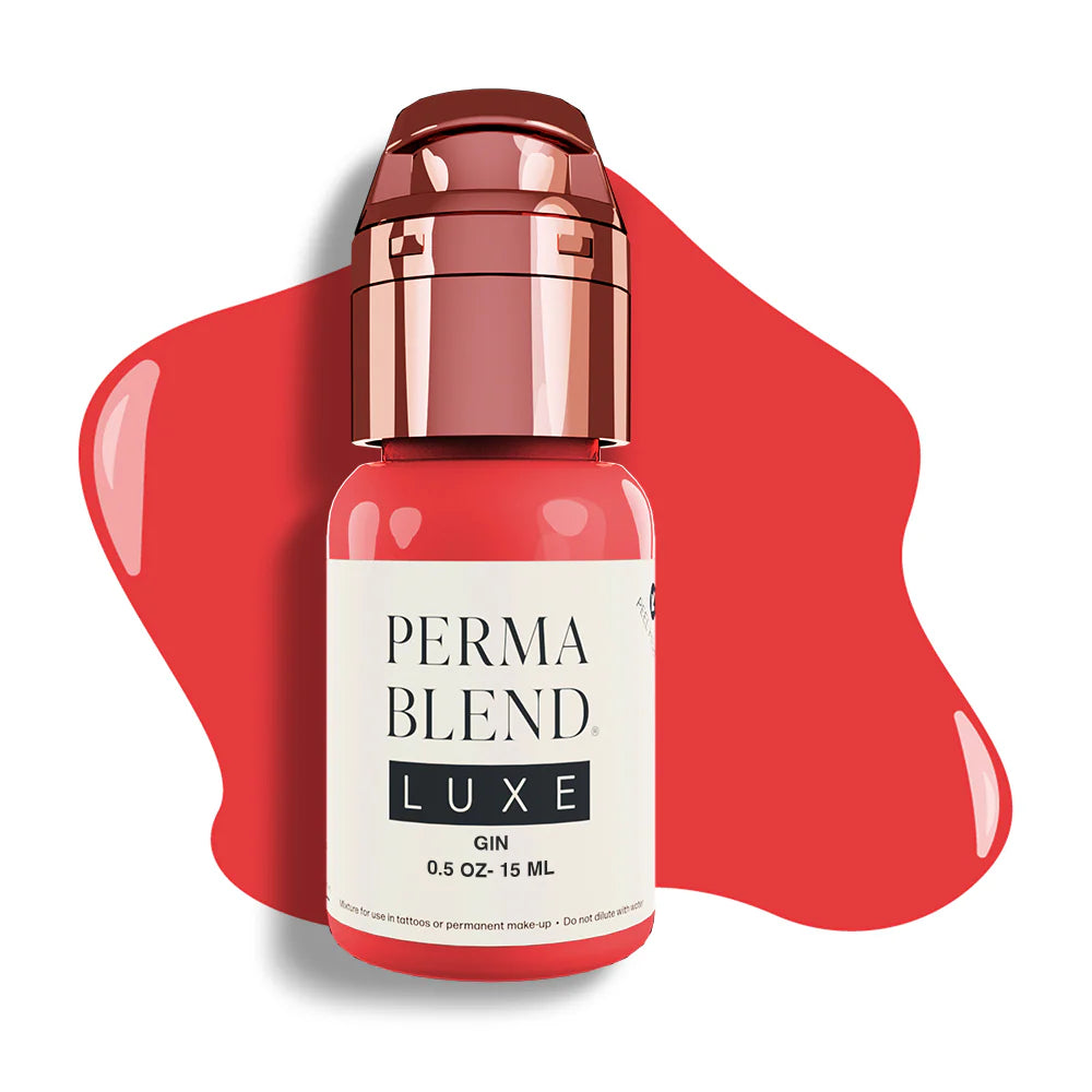 Lip Pigment – Perma Blend LUXE Gin 15ml | Carla Ricciardone Enhance Set Single Lip Color | Embody Lip Shades Collection PMU Lip Blush Pigment for Permanent Makeup & Lip Tattoo