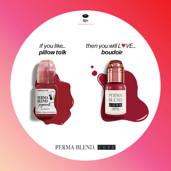 Lip Pigment – Perma Blend LUXE Lip Pigment Boudoir 15ml | Lip Blush Pigment, Lip Tattoo Ink, SPMU Lip Color, Semi Permanent Makeup Lip Shade