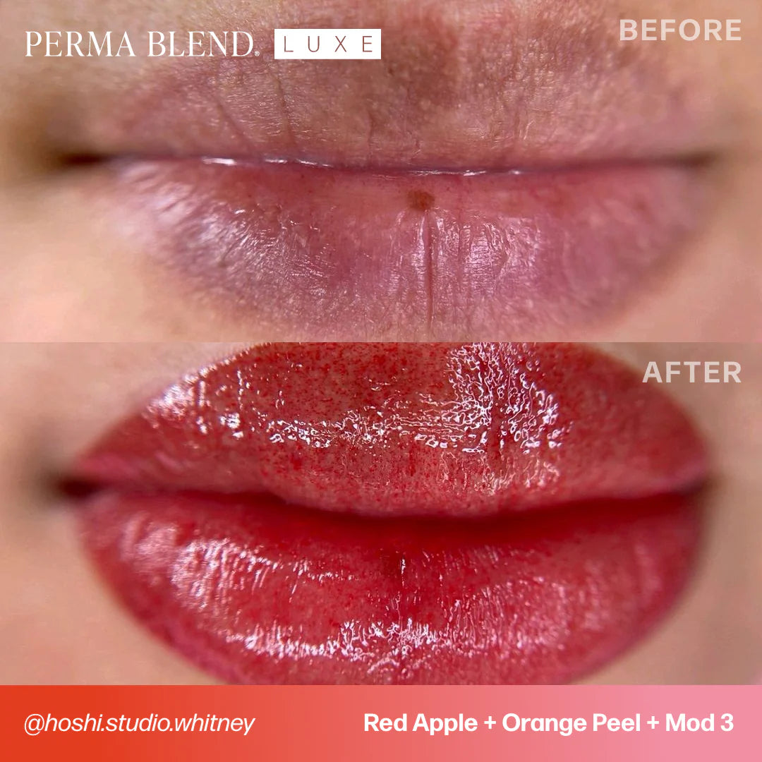 Lip Pigment – Perma Blend LUXE Lip Pigment Orange Peel 15ml | Lip Blush Pigment, Lip Tattoo Ink, SPMU Lip Color, Semi Permanent Makeup Lip Shade