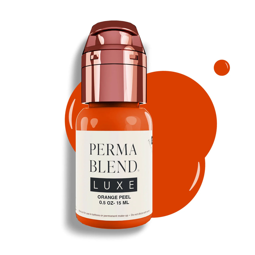 Lip Pigment – Perma Blend LUXE Lip Pigment Orange Peel 15ml | Lip Blush Pigment, Lip Tattoo Ink, SPMU Lip Color, Semi Permanent Makeup Lip Shade