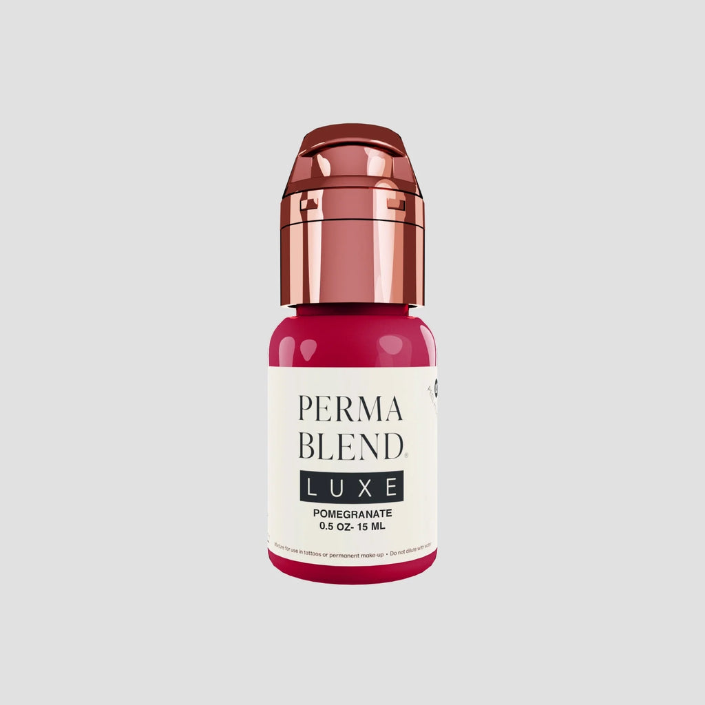Lip Pigment - Perma Blend LUXE Lip Pigment Pomegranate 15ml | Lip Blush Pigment, Lip Tattoo Ink, SPMU Lip Color, Semi Permanent Makeup Lip Shade