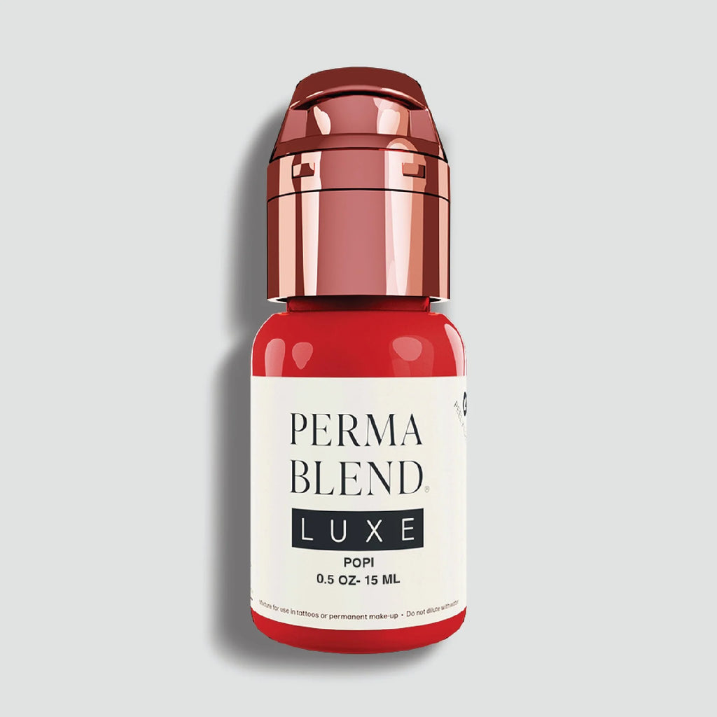 Lip Pigment – Perma Blend LUXE Lip Pigment Popi (Carla Ricciardone Enhance) 15ml | Lip Blush Pigment, Lip Tattoo Ink, SPMU Lip Color, Semi Permanent Makeup Lip Shade