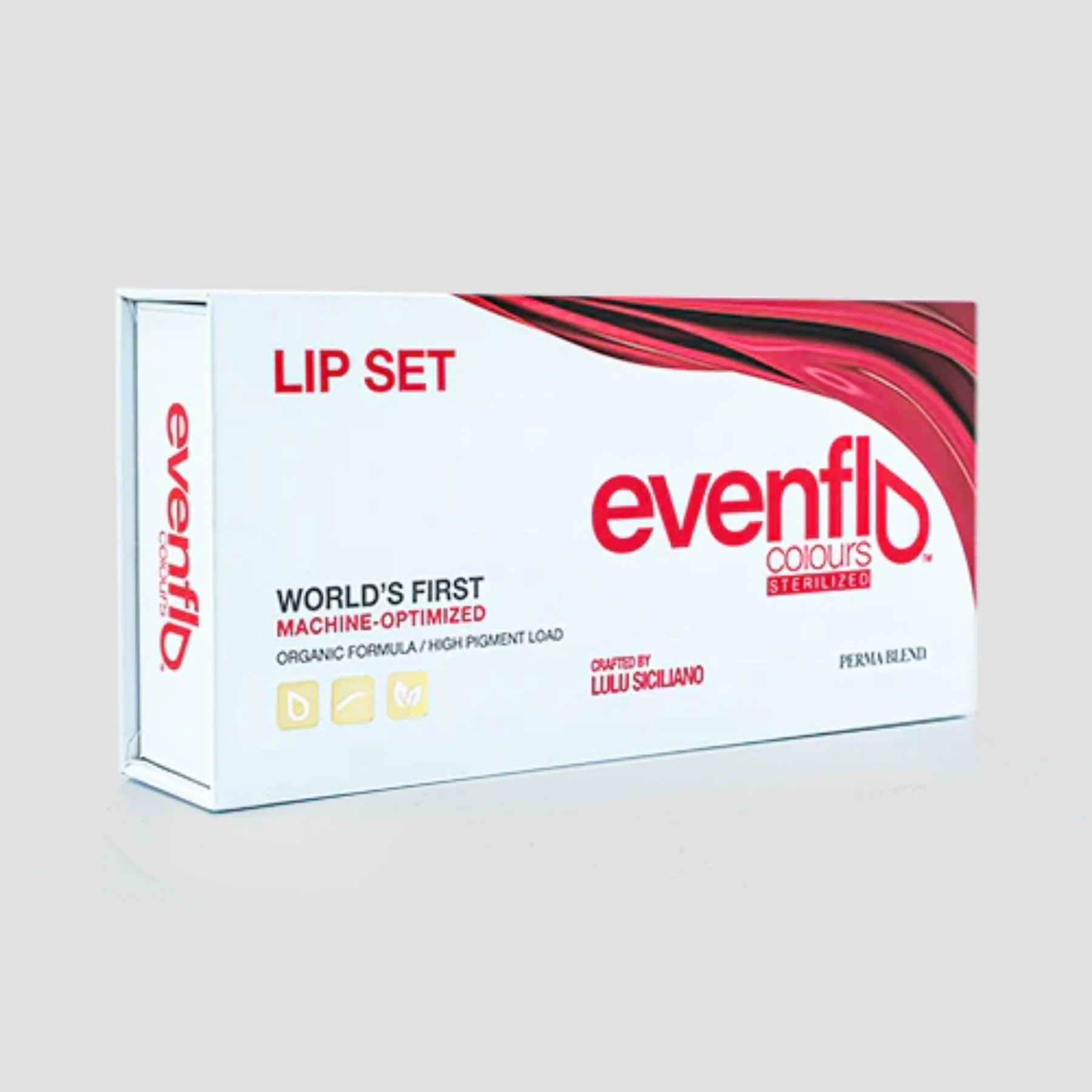 Lip Pigments Set – Evenflo Colours Lip Set | Professional PMU Lip Pigment Shades 5×15ml | Lip Blush Pigments, Lip Neutralization & Colour Correction Pigment Kit | Permanent Makeup Lip Pigment Collection