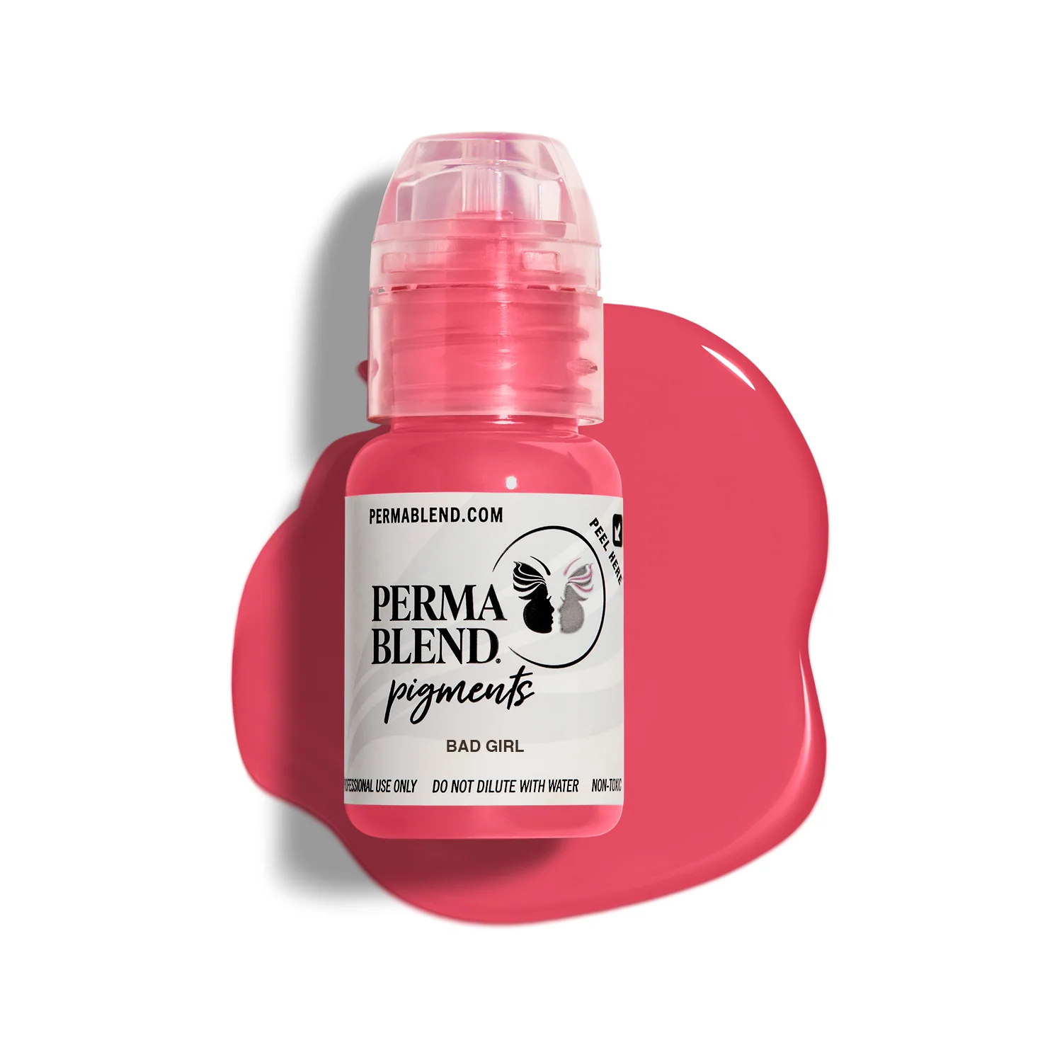 Lip Pigment – Perma Blend Bad Girl 15ml | Lip Blush Pigment for Lip Tattoo, Lip Blush PMU, Semi Permanent Makeup Lip Color | SPMU Lip Ink for Natural & Bold Lip Enhancement, Professional Cosmetic Tattoo Pigment