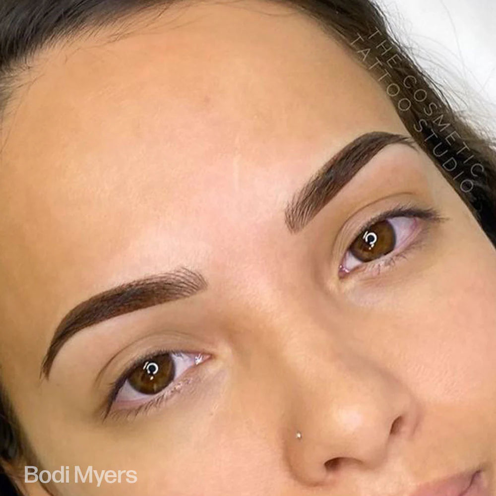 Eyebrow Pigment – Perma Blend Darkest Brown 15ml | Permanent Makeup SPMU Eyebrow Ink for Microblading, Ombré Brows & Powder Brows | Professional Brown Brow Pigment