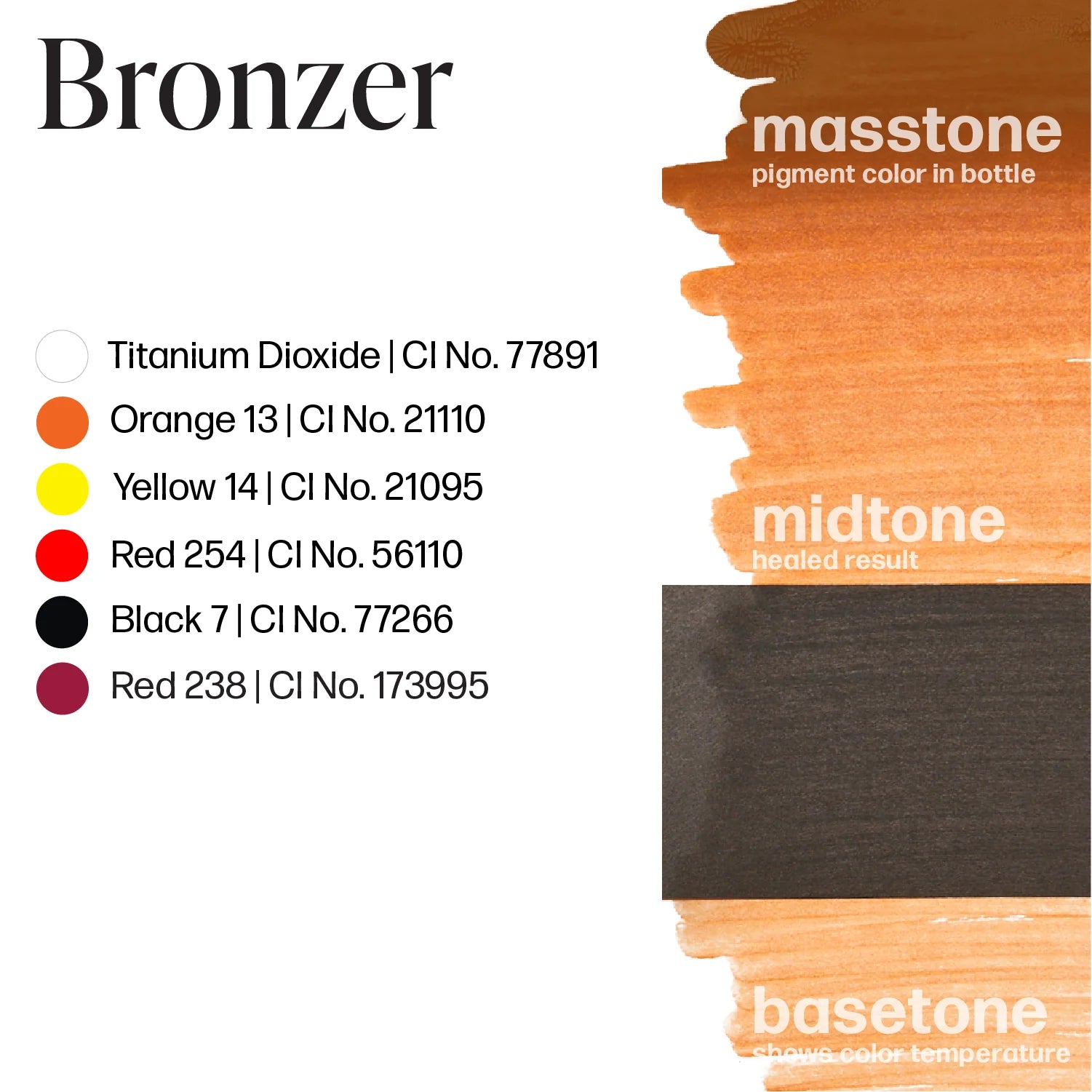 Eyebrow Pigment – Perma Blend Bronzer 15ml | Permanent Makeup SPMU Brow Ink for Nano Brows, Microblading, Ombré Brows & Powder Brows | Professional PMU Pigment