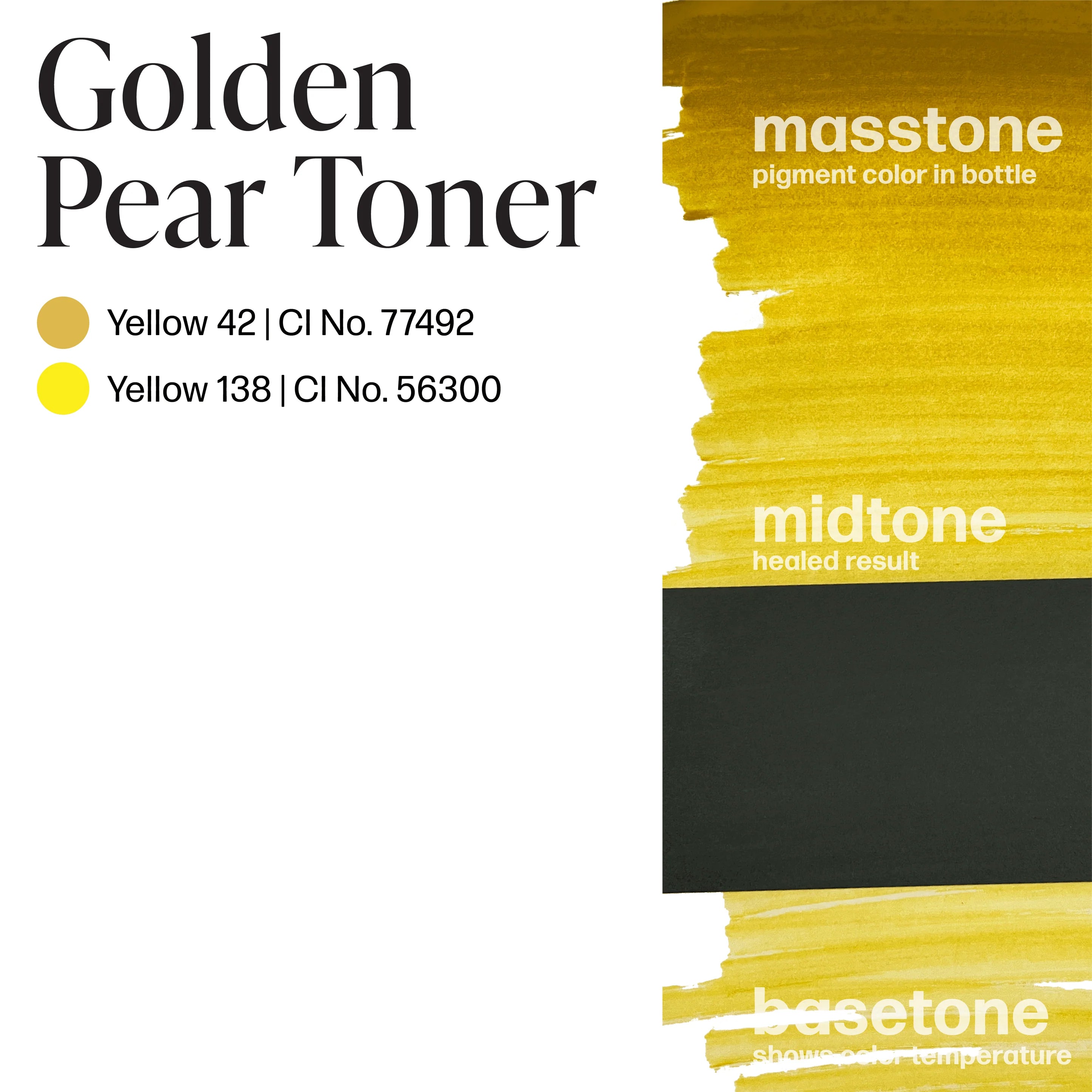 Brow Pigment Toner – Perma Blend LUXE Golden Pear Toner 15ml | SPMU Eyebrow Ink for Microblading, Ombré Brows & Powder Brows | Professional Permanent Makeup Pigment