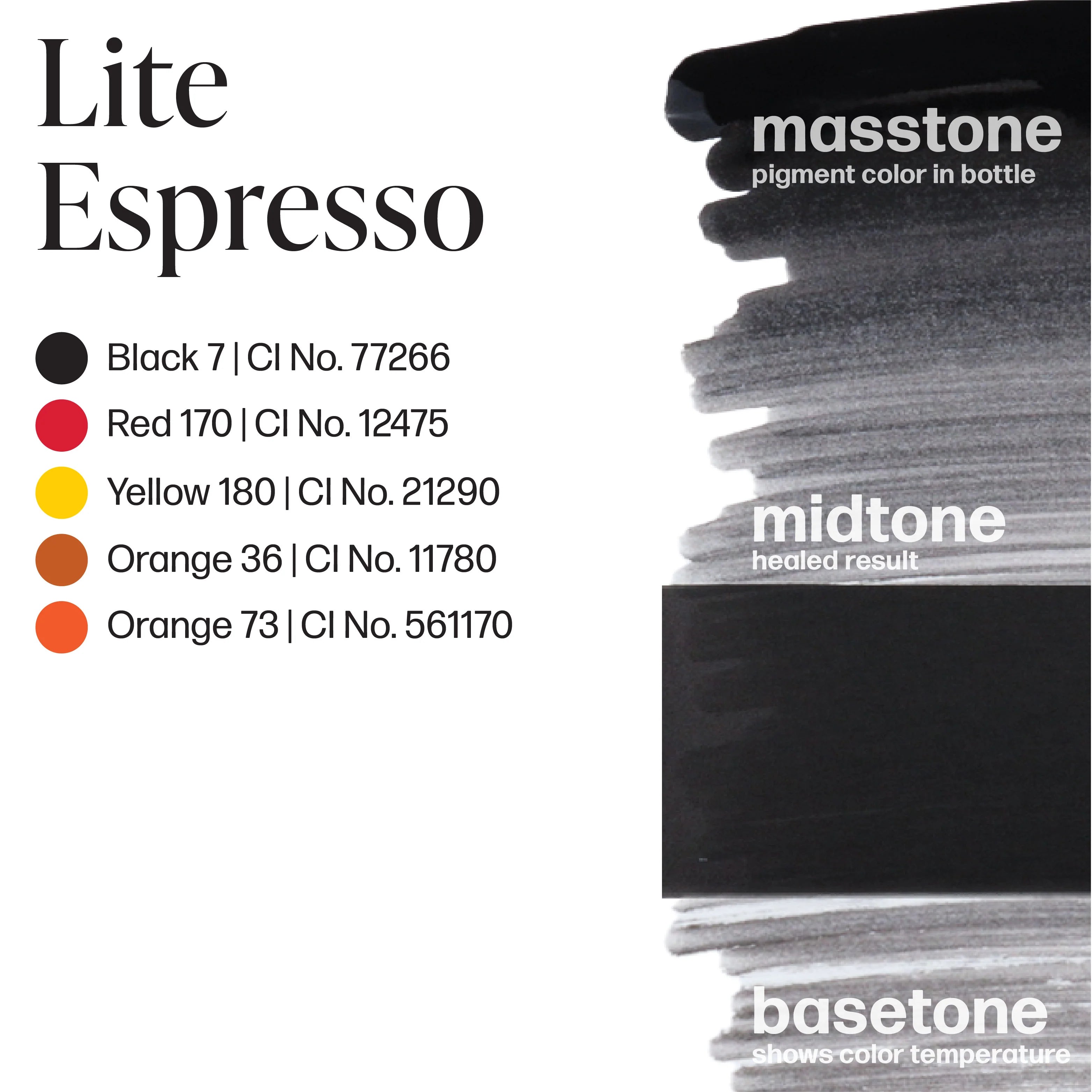 Eyebrow Pigment – Perma Blend LUXE Lite Espresso 15ml | Permanent Makeup SPMU Brow Ink for Nano Brows, Microblading, Ombré Brows & Powder Brows | Professional PMU Pigment
