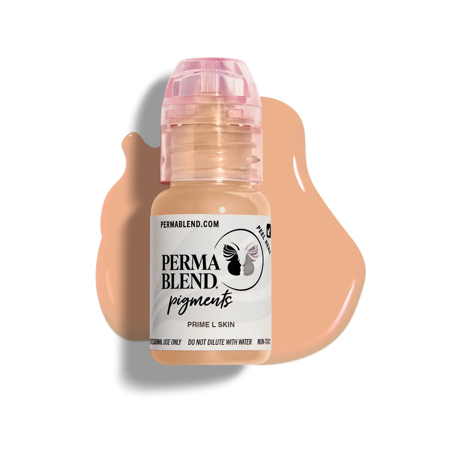 Areola & Scar Pigment – Perma Blend Prime L Skin (Mandy Sauler Areola) 15ml | Medical Tattoo Ink for Areola Restoration, Scar Camouflage, Micropigmentation, PMU & Semi Permanent Makeup Pigment