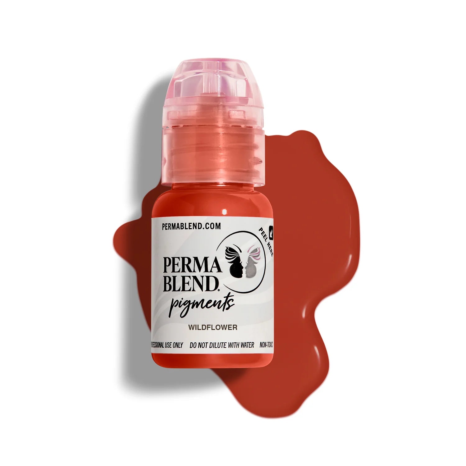 Lip Pigment – Perma Blend Wildflower 15ml | Professional PMU Lip Blush Pigment for Lip Tattoo, Lip Neutralization, Lip Correction, SPMU & Permanent Makeup Ink