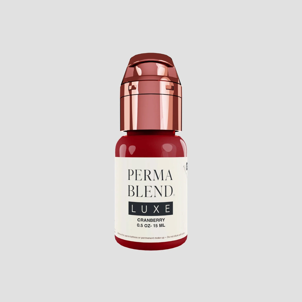 Lip Pigment – Perma Blend LUXE Lip Pigment Cranberry 15ml | Lip Blush Pigment, Lip Tattoo Ink, SPMU Lip Color, Semi Permanent Makeup Lip Shade