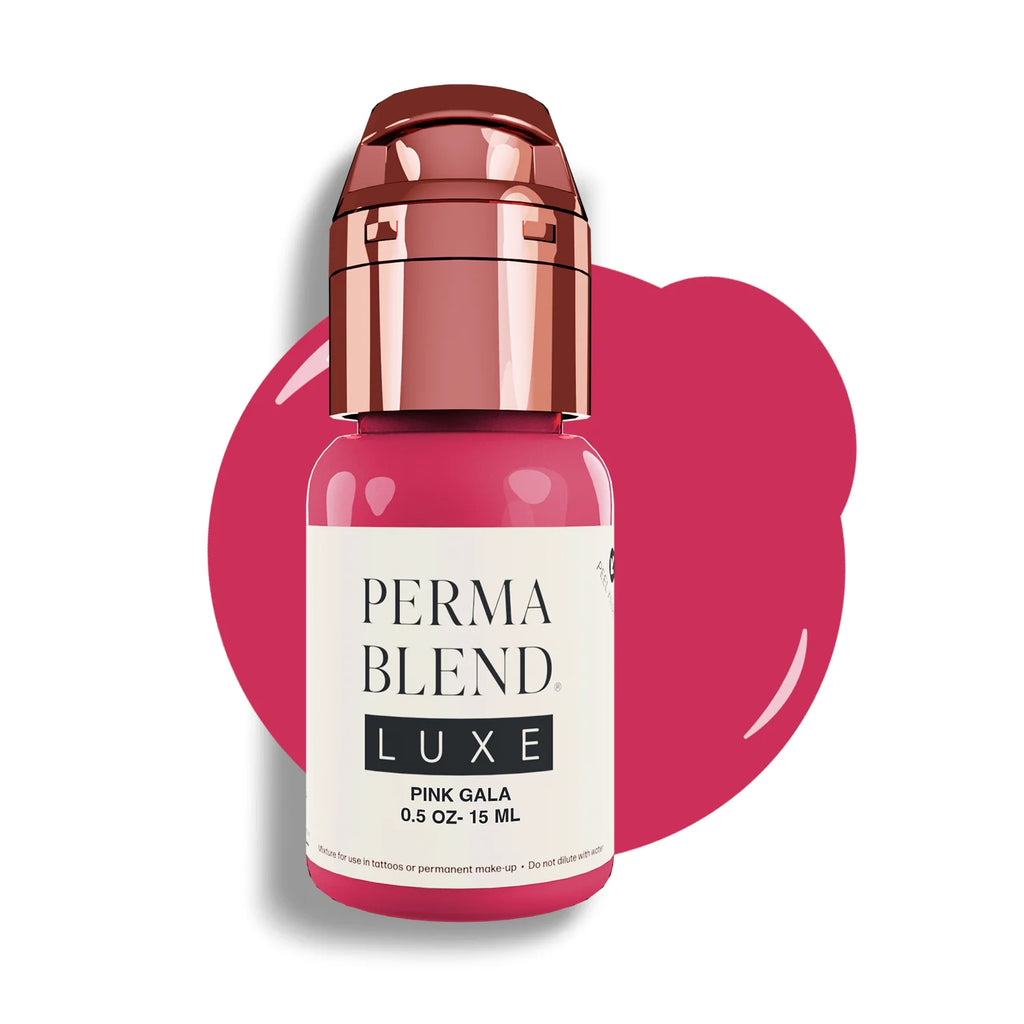Lip Pigment – Perma Blend LUXE Lip Pigment Pink Gala 15ml | Lip Blush Pigment, Lip Tattoo Ink, SPMU Lip Color, Semi Permanent Makeup Lip Shade