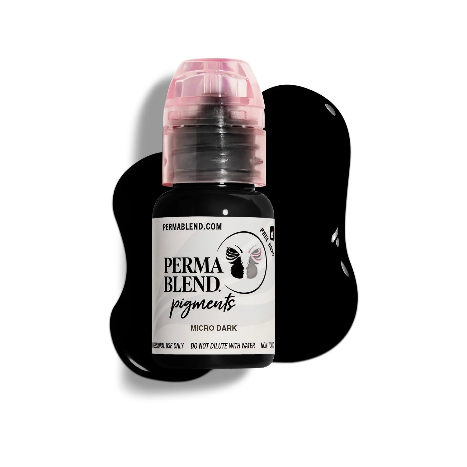 Eyebrow Pigment – Perma Blend Micro Dark 15ml | Professional PMU Brow Tattoo Ink for Microblading, Nano Brows, Brow Shading & SPMU Applications