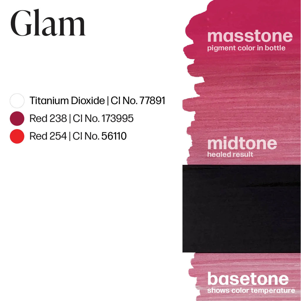 Lip Pigment – Perma Blend LUXE Lip Pigment Glam (Carla Ricciardone Enhance) 15ml | Lip Blush Pigment, Lip Tattoo Ink, SPMU Lip Color, Semi Permanent Makeup Lip Shade