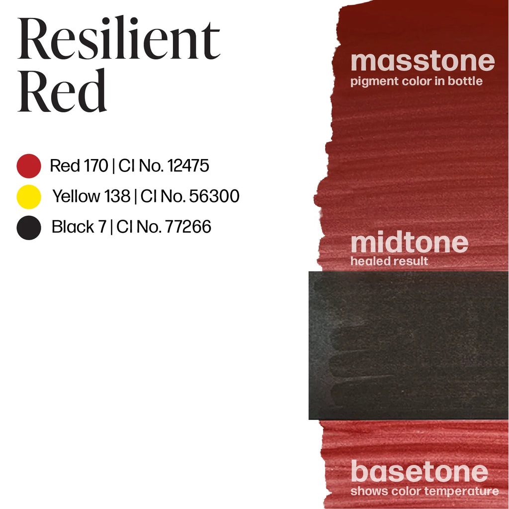 Areola Pigment – Perma Blend LUXE Resilient Red 15ml | Areola Color Pigment, SPMU Areola Tattoo Ink, Medical Tattooing Pigment, Nipple Areola Restoration Ink