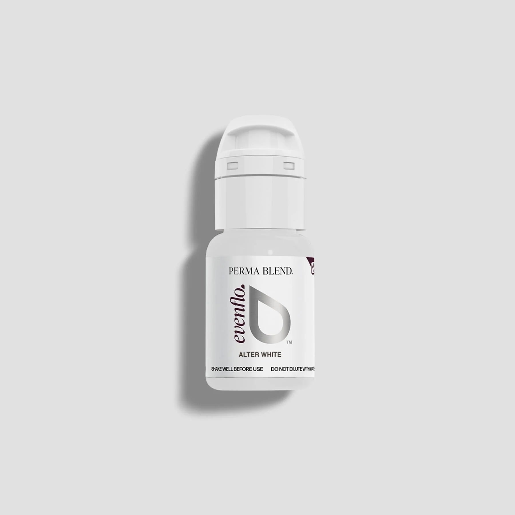 Eyebrow Pigment - Alter White 15ml – Evenflo Colours Permanent Makeup Brow Ink for Microblading, Ombré Brows, Powder Brows | Professional SPMU Eyebrow Pigment for Long-Lasting Natural Brown Results