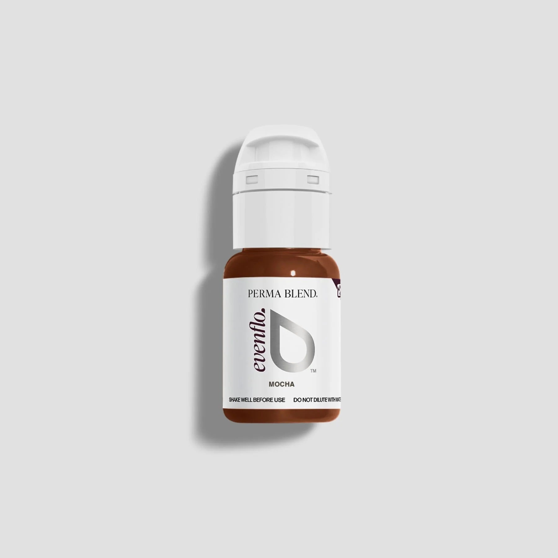Eyebrow Pigment Mocha 15ml – Evenflo Colours Permanent Makeup Brow Ink for Microblading, Ombré Brows, Powder Brows | Professional SPMU Eyebrow Pigment for Long-Lasting Natural Brown Results