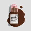Brow Pigment – Roxy Brown 15ml - Perma Blend | Permanent Makeup SPMU Eyebrow Ink for Microblading, Ombré Brows & Powder Brows | Cool Brown Professional Pigment