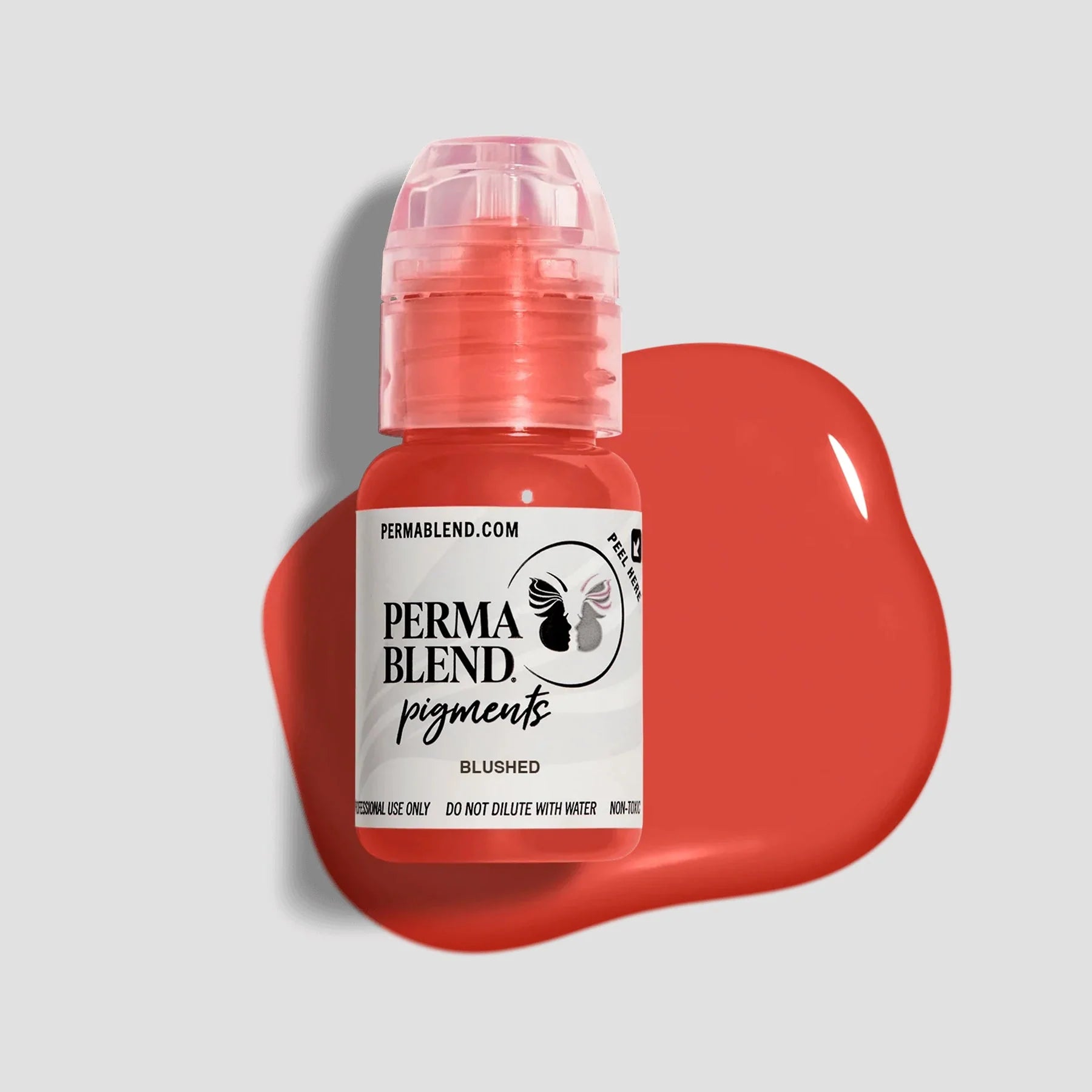 Lip Pigments – Perma Blend Lip Pigment Blushed 15ml | Perma Blend Professional PMU Lip Blush Pigment for Lip Neutralization, Lip Correction, Lip Tattoo & Semi Permanent Makeup Ink