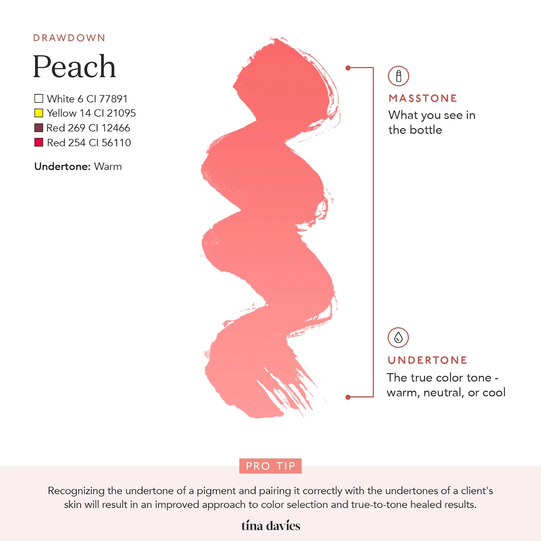 Lip Pigments - Lust Lip Pigments Peach 15ml – Tina Davies x Perma Blend | Warm Orange-Red PMU Lip Blush Pigment for Lip Neutralization & Lip Tattoo Ink