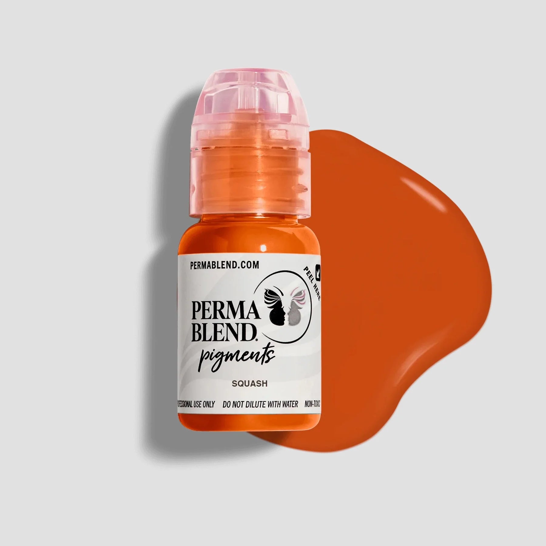 Lip Pigments – Perma Blend Lip Pigment Squash 15ml | Perma Blend Professional PMU Lip Blush Pigment for Lip Neutralization, Lip Correction, Lip Tattoo & Semi Permanent Makeup Ink