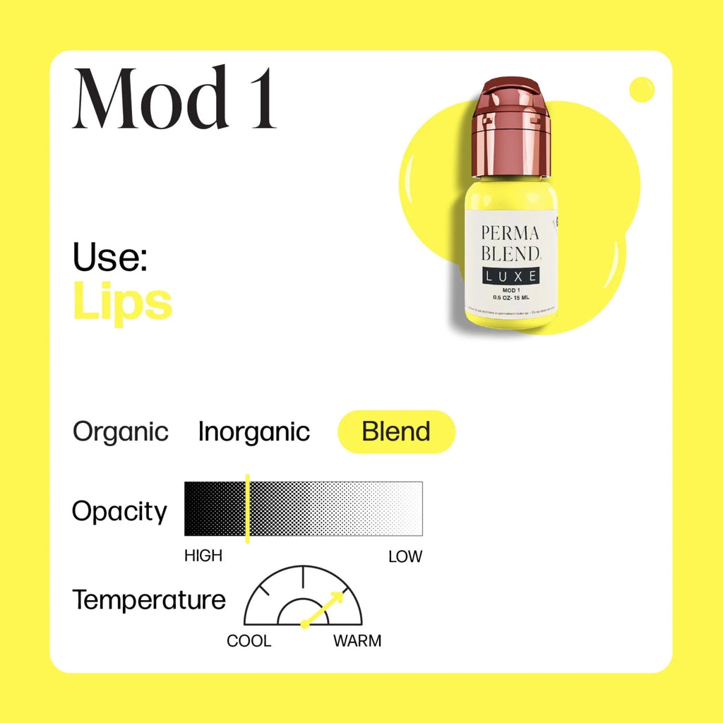 Lip Pigment – Perma Blend LUXE Embody MOD 1 15ml by Carla Ricciardone | Lip Shades Collection | PMU Lip Blush & Modern Neutral Lip Color