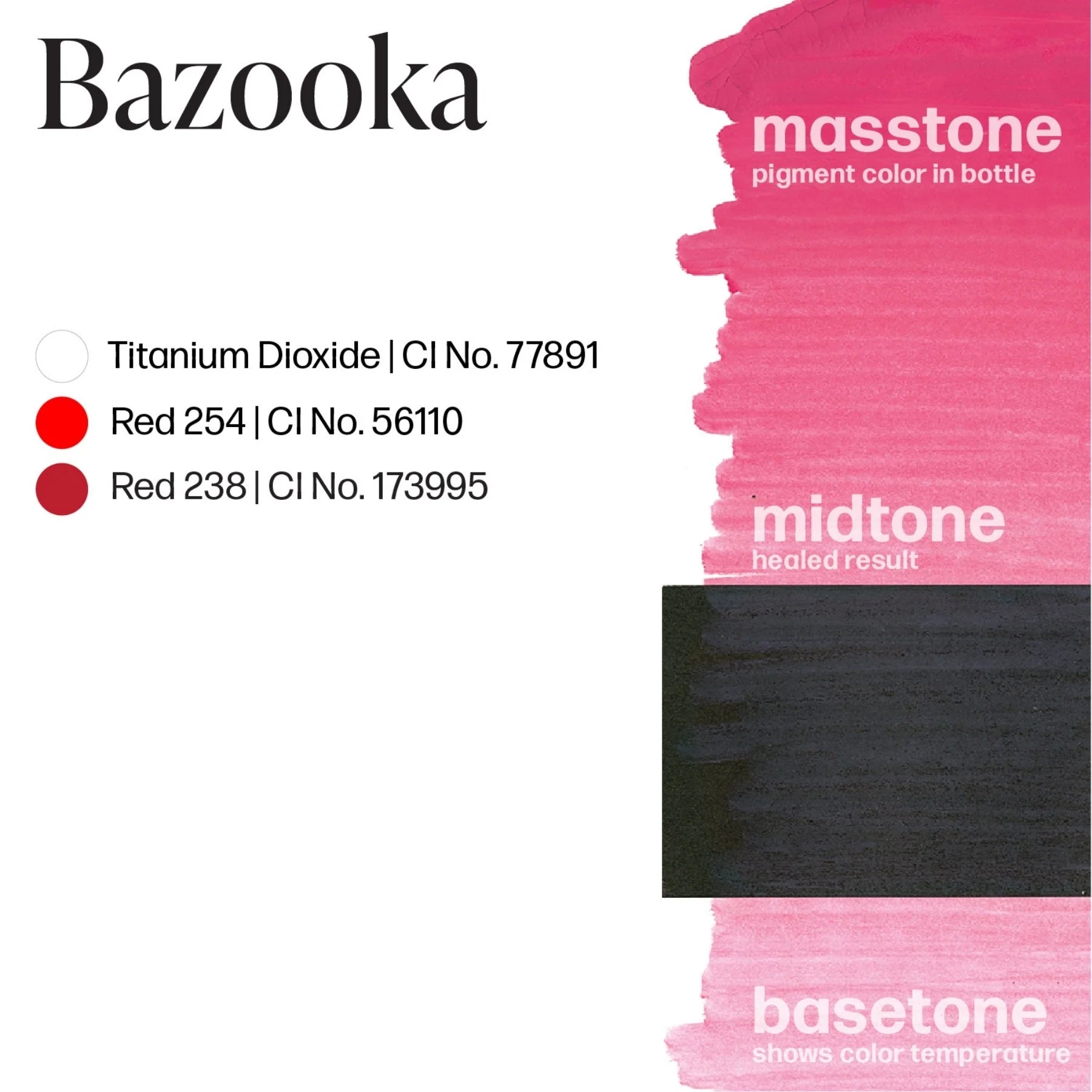 Lip Pigments – Perma Blend Lip Pigment Bazooka 15ml | Perma Blend Professional PMU Lip Blush Pigment for Lip Neutralization, Lip Correction, Lip Tattoo & Semi Permanent Makeup Ink