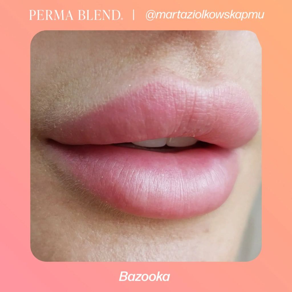 Lip Pigments – Perma Blend Lip Pigment Bazooka 15ml | Perma Blend Professional PMU Lip Blush Pigment for Lip Neutralization, Lip Correction, Lip Tattoo & Semi Permanent Makeup Ink