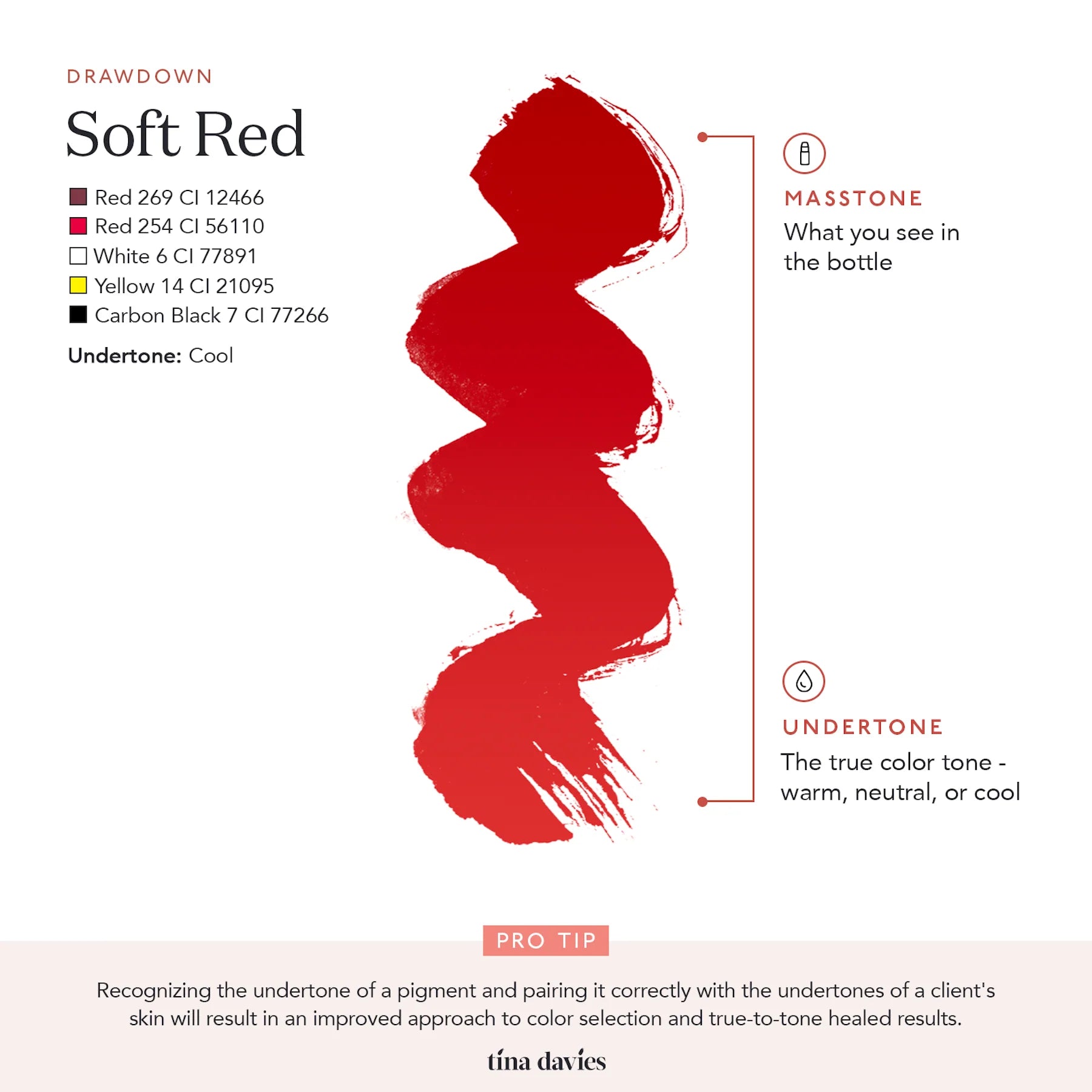 Lip Pigments - Lust Lip Pigments Soft Red 15ml – Tina Davies x Perma Blend | Warm Orange-Red PMU Lip Blush Pigment for Lip Neutralization & Lip Tattoo Ink