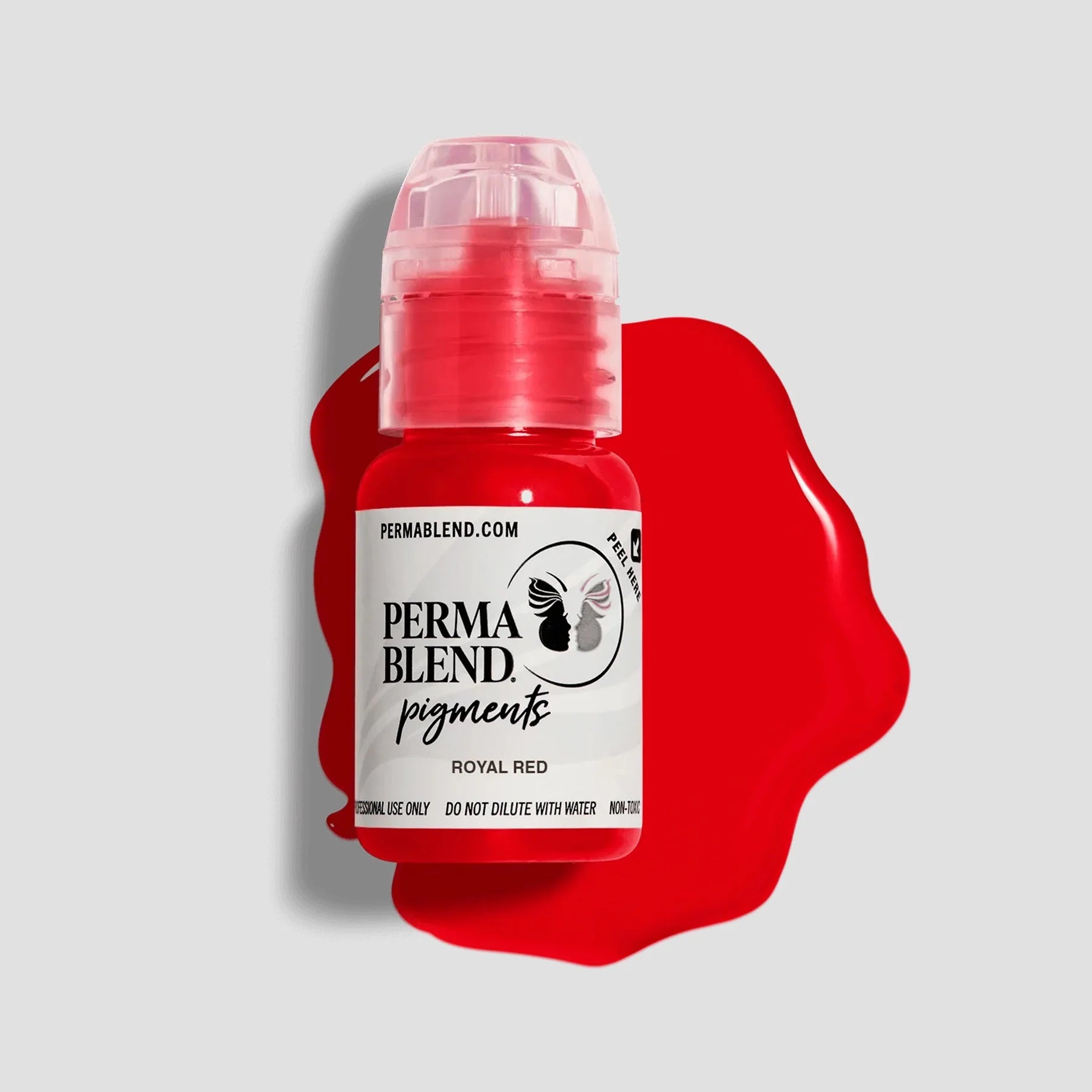 Lip Pigments – Perma Blend Lip Pigment Royal Red 15ml | Perma Blend Professional PMU Lip Blush Pigment for Lip Neutralization, Lip Correction, Lip Tattoo & Semi Permanent Makeup Ink