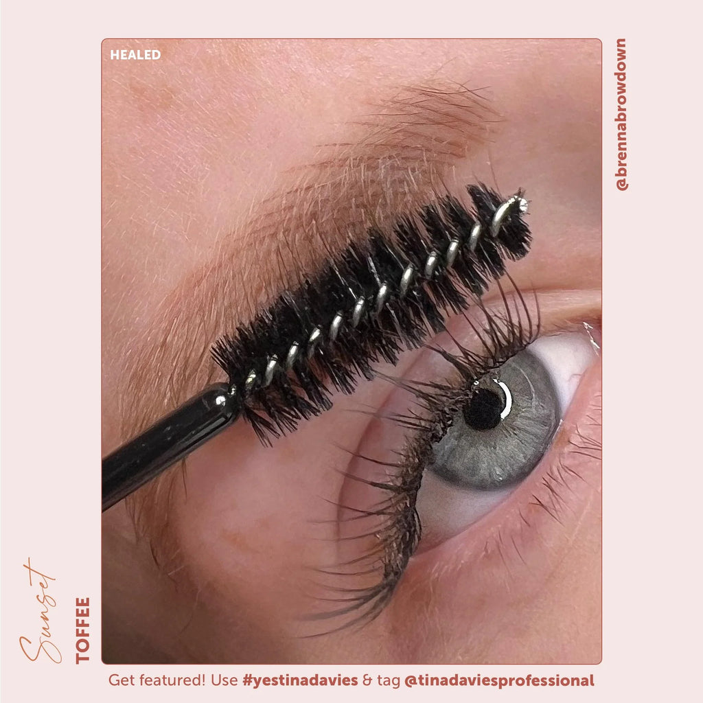 Eyebrow Pigment – Toffee 15ml Sunset Brow Pigments - Perma Blend | Permanent Makeup SPMU Eyebrow Ink for Microblading, Ombré Brows & Powder Brows | Cool Brown Professional Pigment