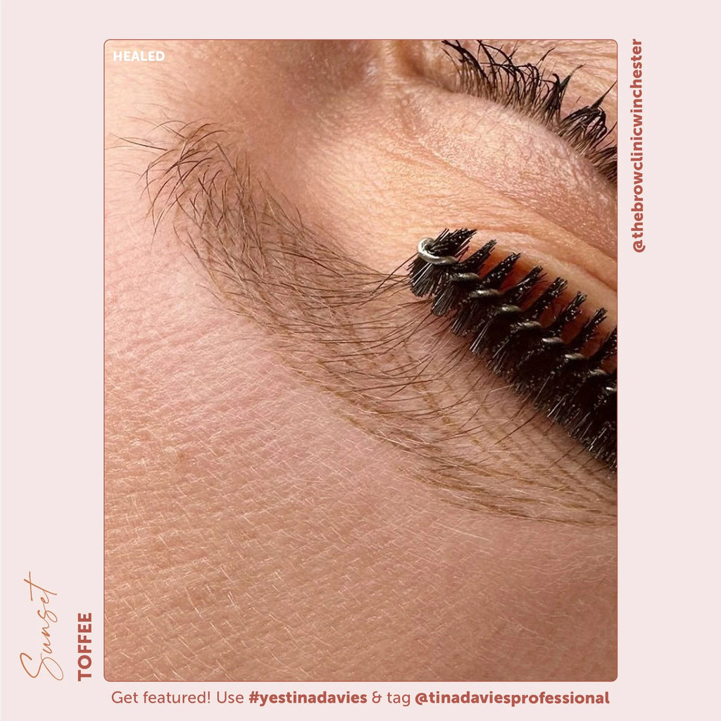 Eyebrow Pigment – Toffee 15ml Sunset Brow Pigments - Perma Blend | Permanent Makeup SPMU Eyebrow Ink for Microblading, Ombré Brows & Powder Brows | Cool Brown Professional Pigment