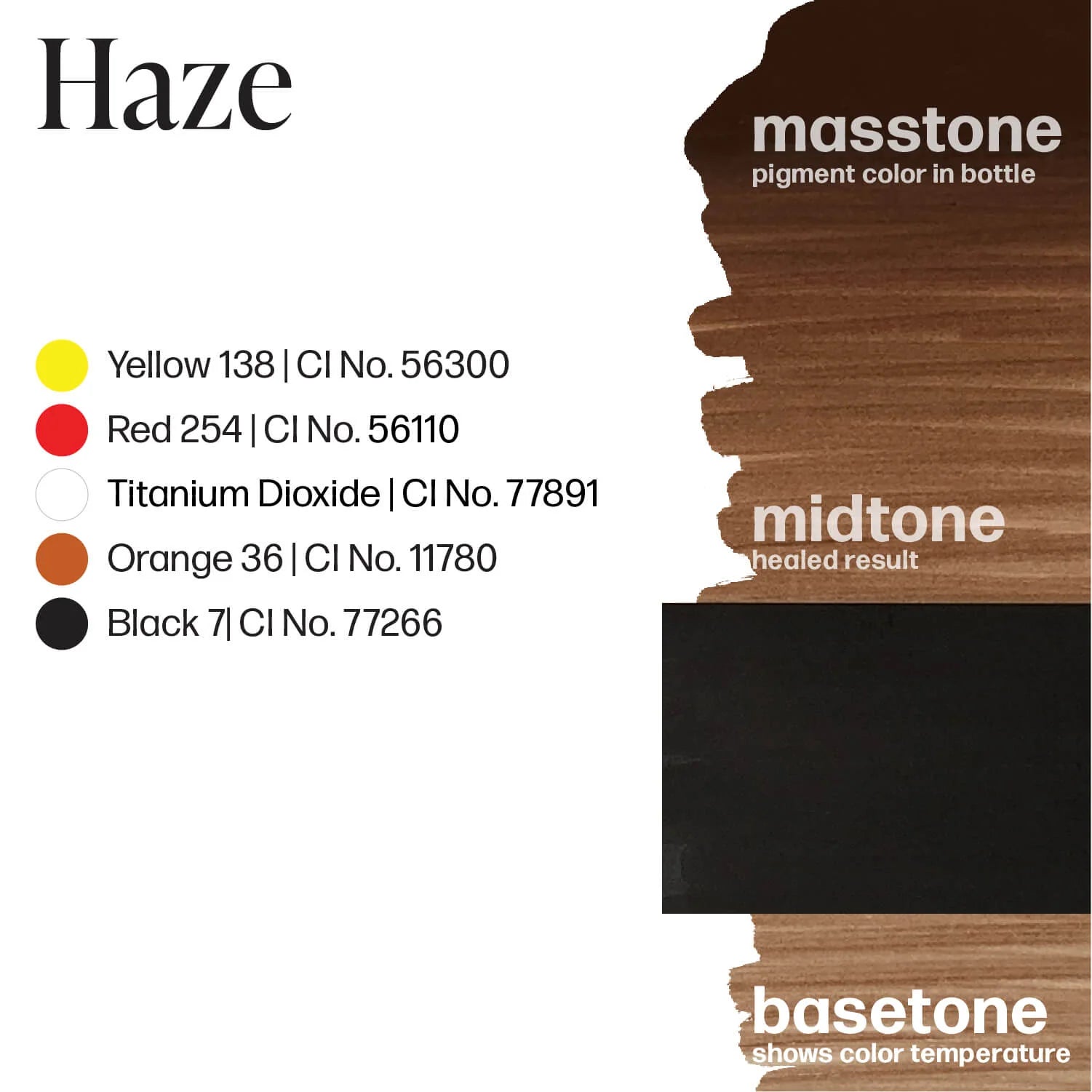 Eyebrow Pigment – Perma Blend LUXE Haze (Carla Ricciardone Enhance) 15ml | Permanent Makeup SPMU Eyebrow Ink for Microblading, Ombré Brows & Powder Brows | Cool Brown Professional Pigment