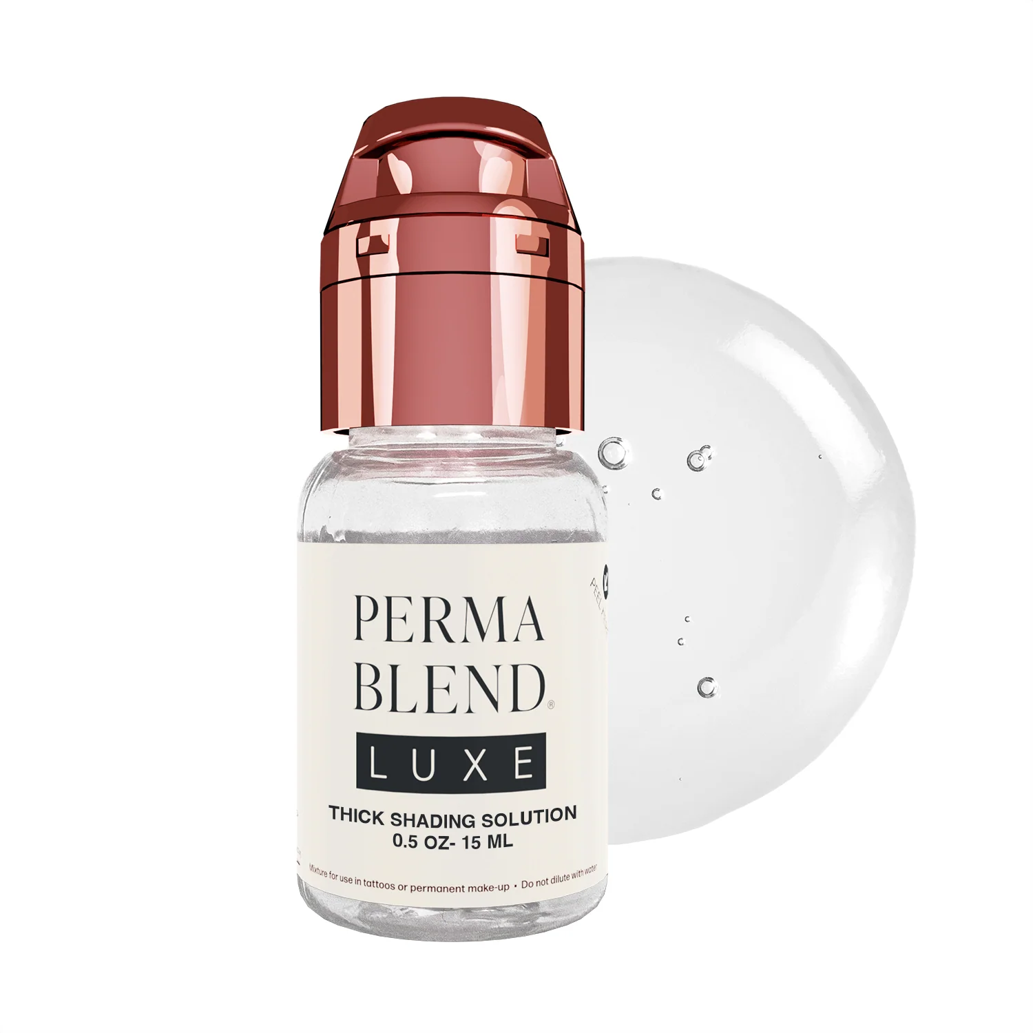 Thick Shading Solution – Perma Blend LUXE Thick Shading Solution 15ml | Pigment Thickening Solution for PMU, Microblading & Permanent Makeup Shading