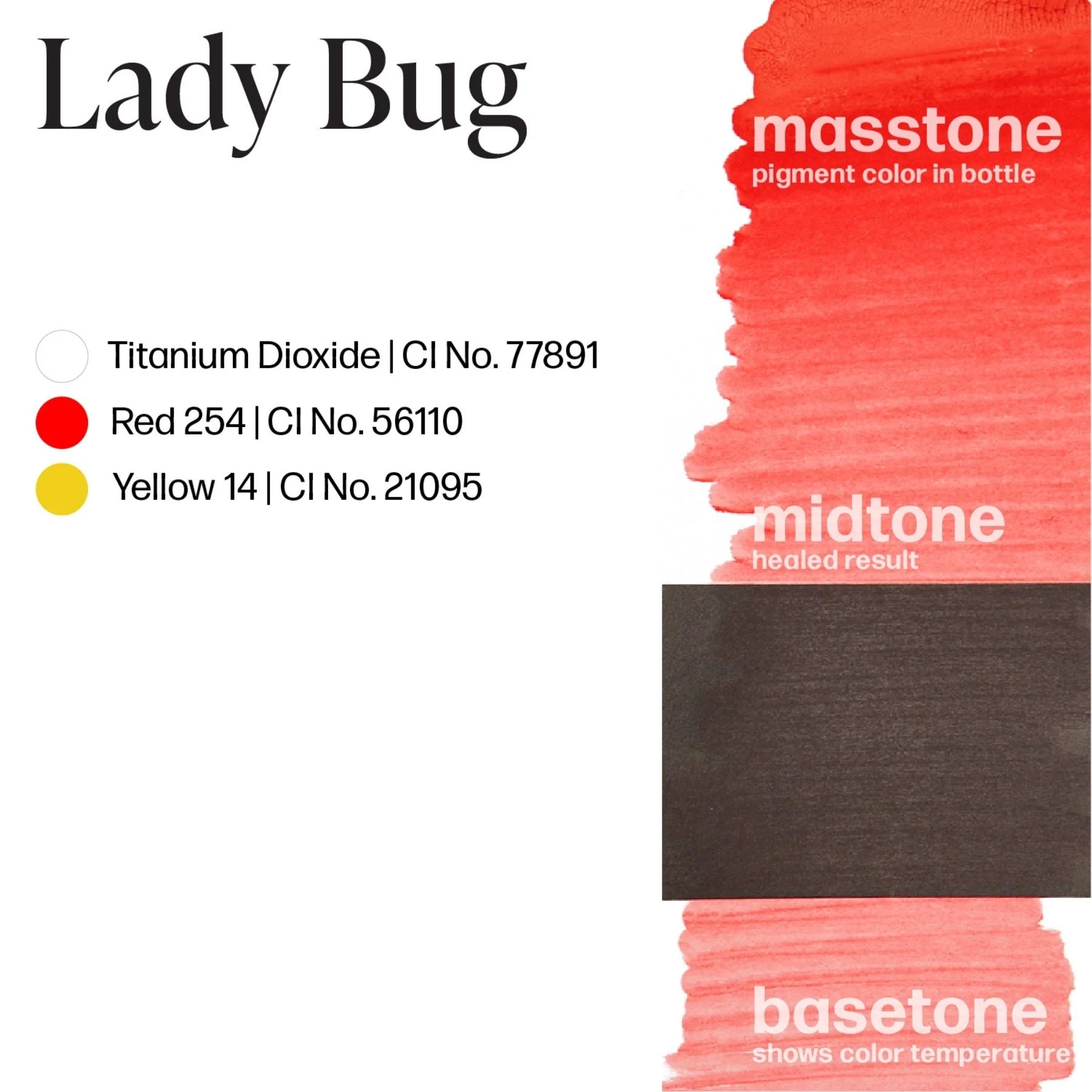 Lip Pigments – Perma Blend Lip Pigment Lady Bug 15ml | Perma Blend Professional PMU Lip Blush Pigment for Lip Neutralization, Lip Correction, Lip Tattoo & Semi Permanent Makeup Ink