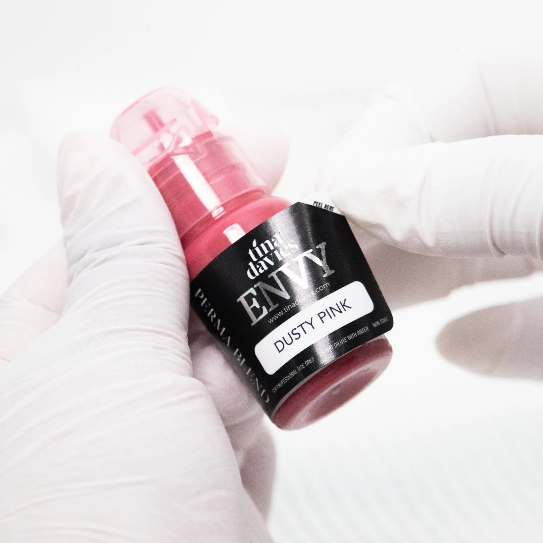 Lip Pigments – Envy Lip Pigments Dusty Pink 15ml | Tina Davies x Perma Blend Luxe Professional PMU Lip Blush Pigment for Lip Neutralization, Lip Correction & Lip Tattoo Ink