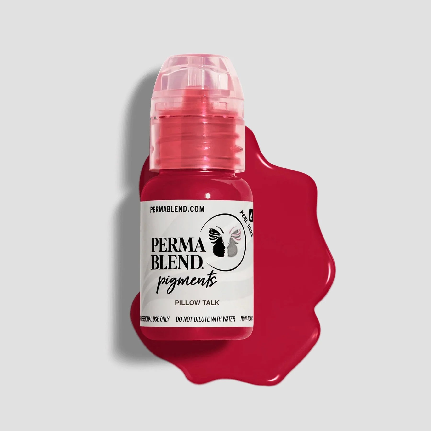 Lip Pigments – Perma Blend Lip Pigment Pillow Talk 15ml | Perma Blend Professional PMU Lip Blush Pigment for Lip Neutralization, Lip Correction, Lip Tattoo & Semi Permanent Makeup Ink
