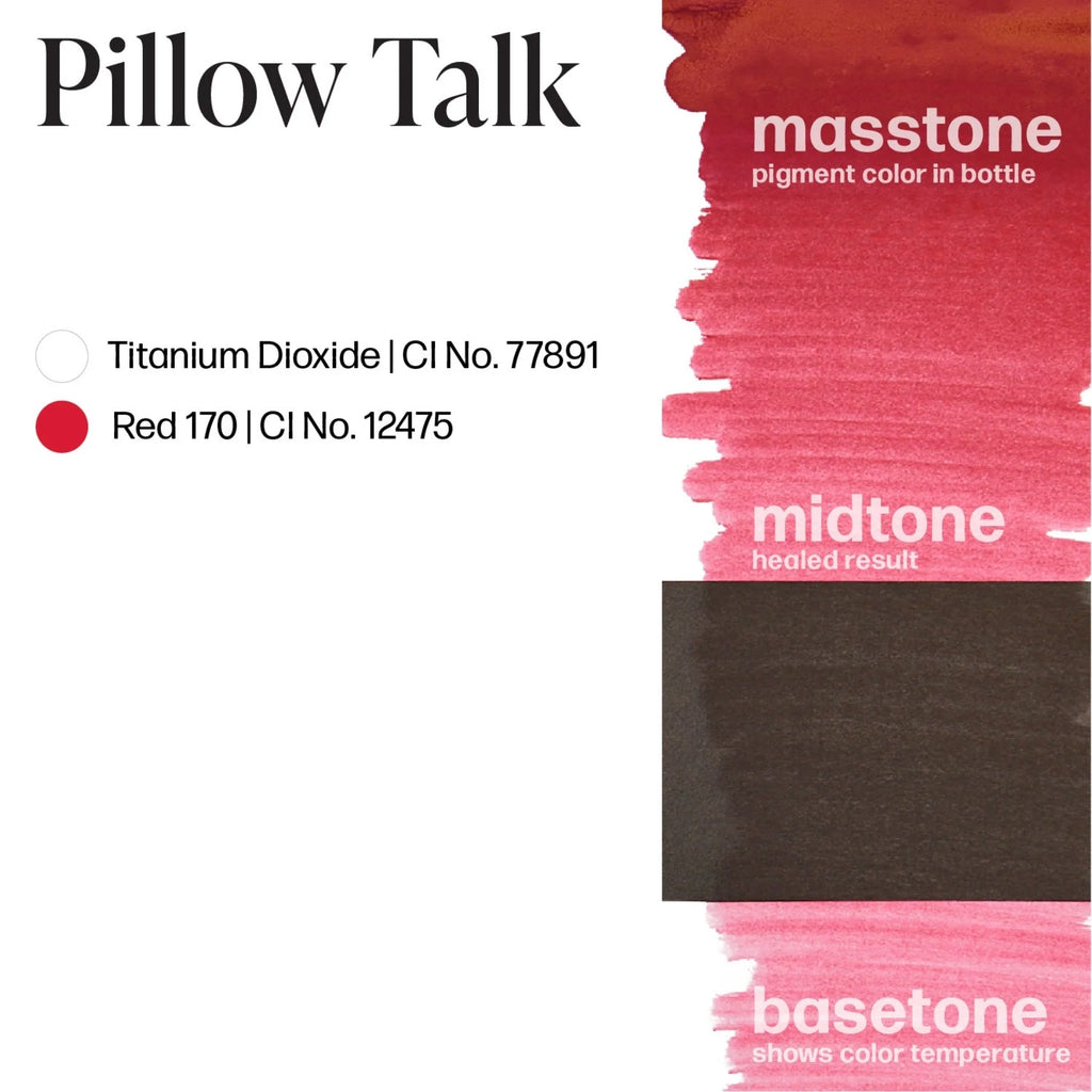 Lip Pigments – Perma Blend Lip Pigment Pillow Talk 15ml | Perma Blend Professional PMU Lip Blush Pigment for Lip Neutralization, Lip Correction, Lip Tattoo & Semi Permanent Makeup Ink