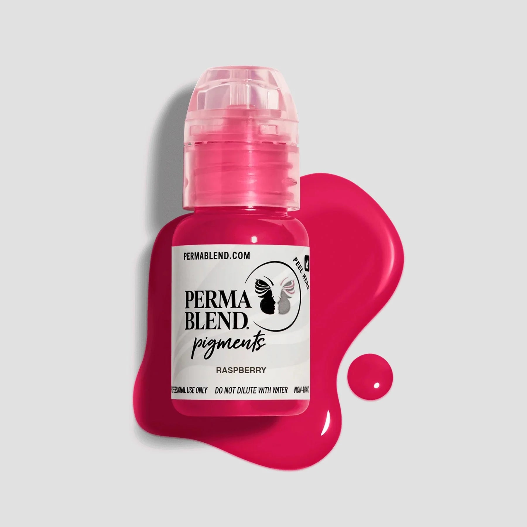 Lip Pigments – Perma Blend Lip Pigment Raspberry 15ml | Perma Blend Professional PMU Lip Blush Pigment for Lip Neutralization, Lip Correction, Lip Tattoo & Semi Permanent Makeup Ink