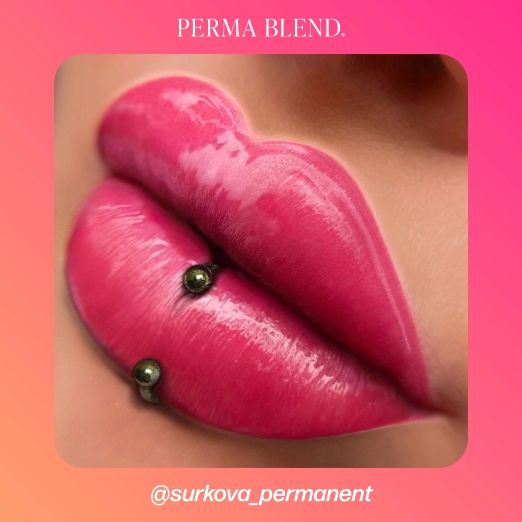 Lip Pigments – Perma Blend Lip Pigment Lush Pink 15ml | Perma Blend Professional PMU Lip Blush Pigment for Lip Neutralization, Lip Correction, Lip Tattoo & Semi Permanent Makeup Ink