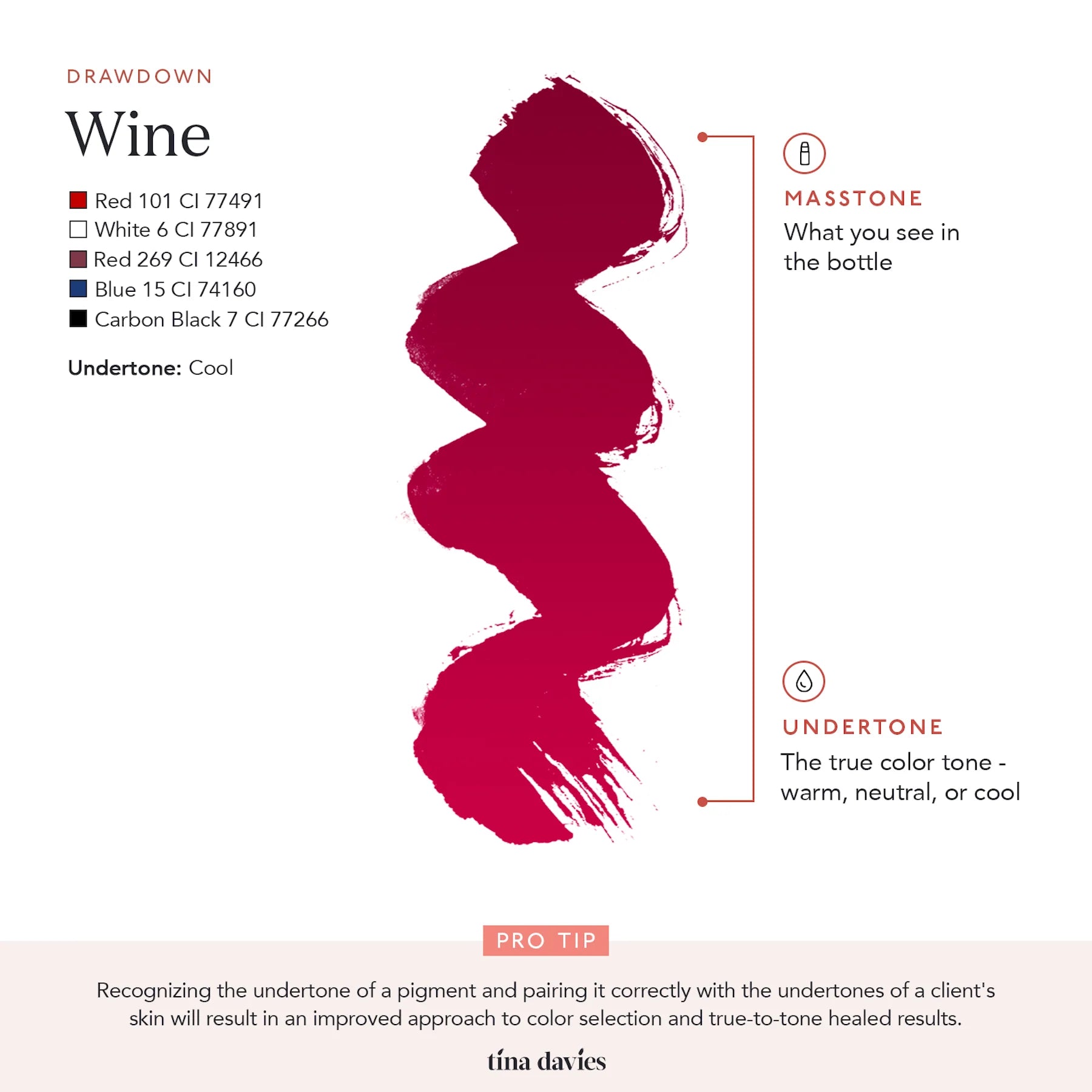 Lip Pigments – Envy Lip Pigments Wine 15ml | Tina Davies x Perma Blend Luxe Professional PMU Lip Blush Pigment for Lip Neutralization, Lip Correction & Lip Tattoo Ink