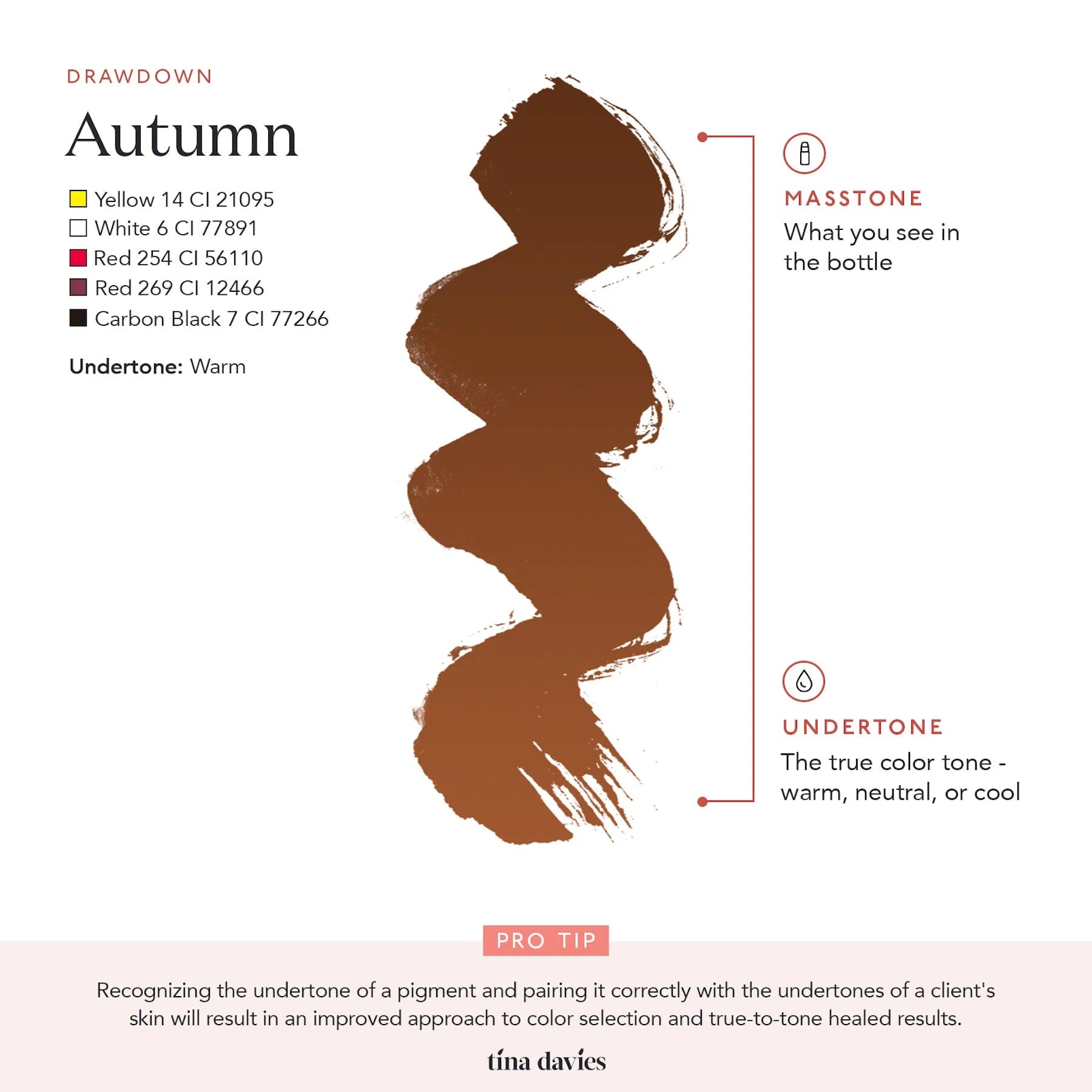 Eyebrow Pigment – Autumn 15ml Sunset Brow Pigments - Perma Blend | Permanent Makeup SPMU Eyebrow Ink for Microblading, Ombré Brows & Powder Brows | Professional Pigment